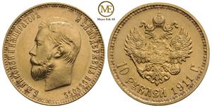 10 rubel 1911 Nikolai II. Kv.01