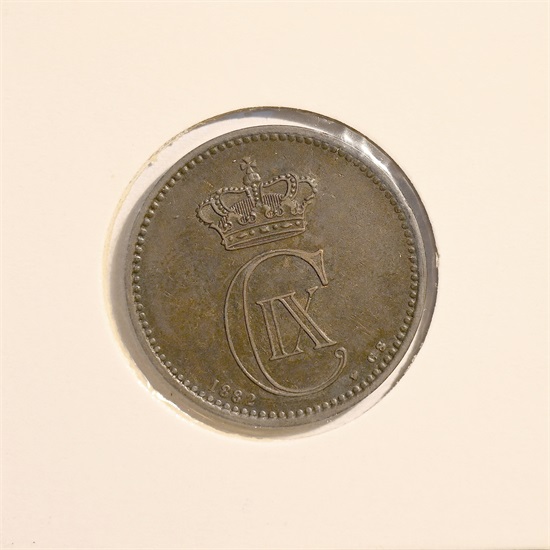 Danmark 5 øre 1882 kv. 01