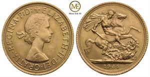 Sovereign 1964 Elisabeth II. Kv.0