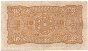 10 kroner 1932 R.7802568. Kv.1