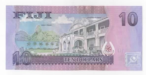 Fiji 10 dollars u/år (2013) kv. 0