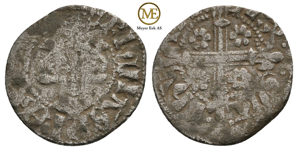 Penning Erik II Magnusson 1280-1299.  Kv.1