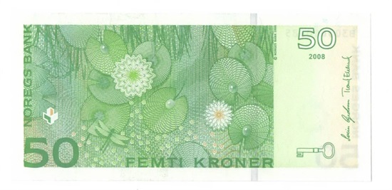 50 kroner 2008 B3 kv.0