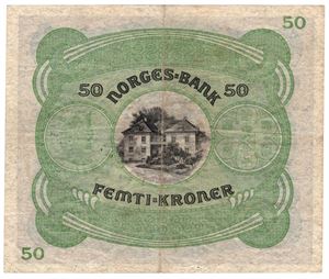 50 kroner 1943 C.8799158. Kv.1