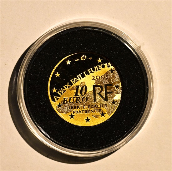 Frankrike 10 euro 2005 kv. Proof