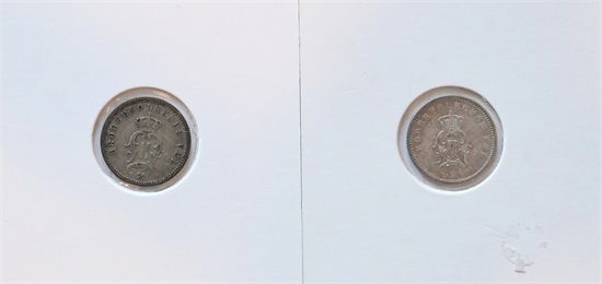 Norge 10 øre 1901 og 1903 kv. 1