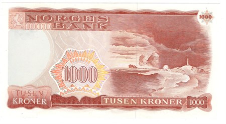 1000 kroner 1983 C. Kv.1+