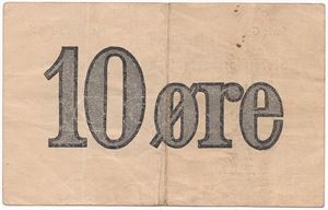 10 øre 1953/54 serie G. SNSK. Kv.1/1-