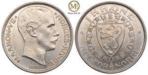 1 krone 1910 Haakon VII. Kv.0