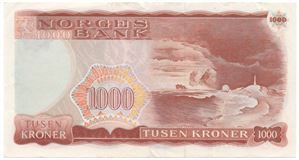 1000 kroner 1987 E.3158248. Kv.