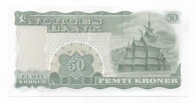 Norge 50 kroner 1983 P kv. 0