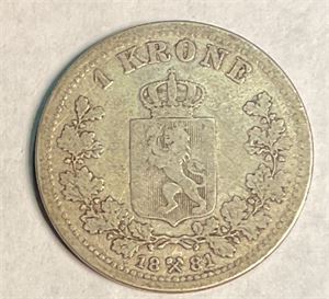 1 kr 1881  kv 1/1-