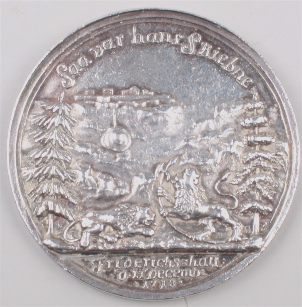 Frederik IV. Karl XII´s død 1718. Kv.01