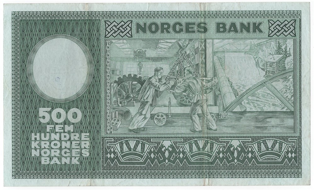500 kroner 1968 A.3246088. Kv.1/1+