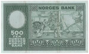 500 kroner 1968 A.3246088. Kv.1/1+