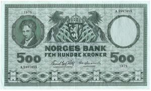 500 kroner 1975 A.5887055. Kv.1+