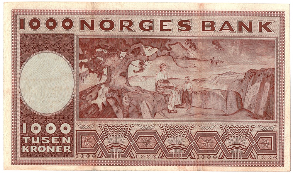 1000 kroner 1974 A.5424427. Kv.01
