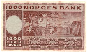 1000 kroner 1974 A.5424427. Kv.01