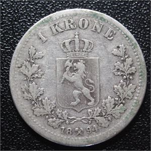 1 krone 1894 kv. 1-