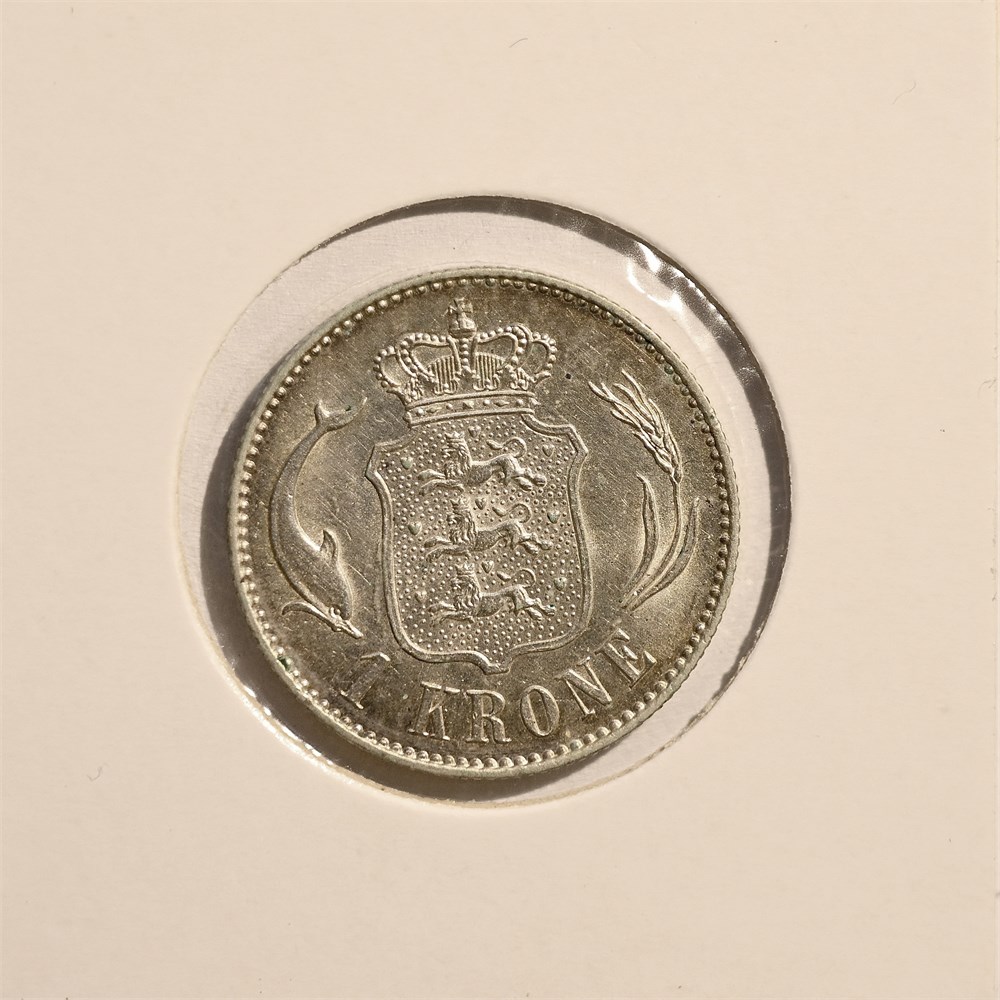 Danmark 1 krone 1898 kv. 01