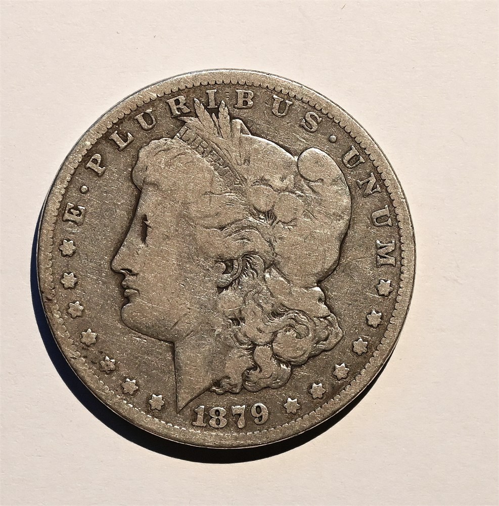 USA Morgan dollar 1879 S kv. 1