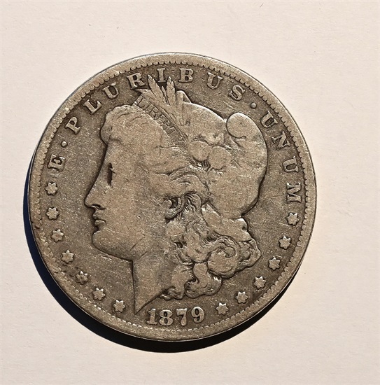 USA Morgan dollar 1879 S kv. 1