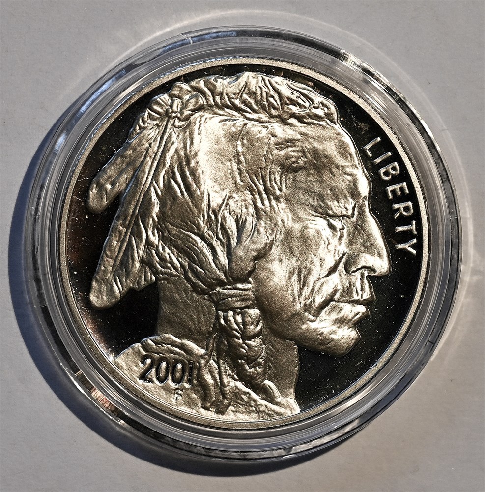 USA 1 dollar 2001 P kv. Proof