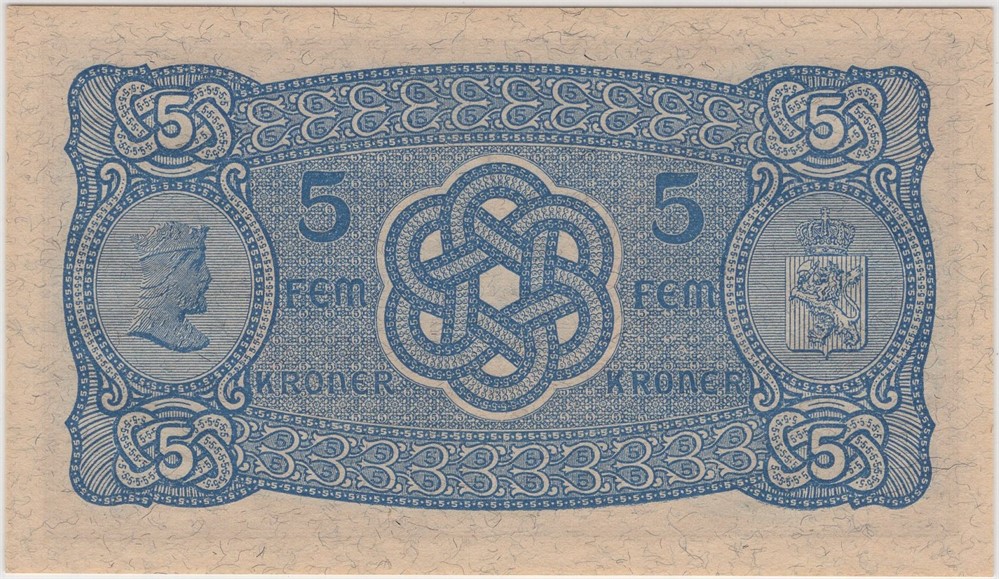 5 kroner 1941 T.6799133. 66 EPQ. Kv.0