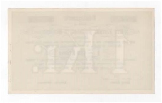 Spitsbergen Kullkompani 1 krone 1918/19 C kv. 0