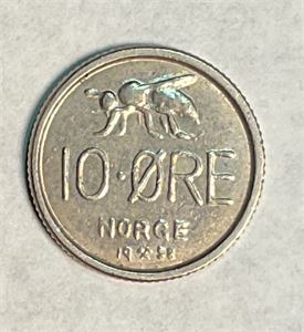 10 øre 1958 kv 0