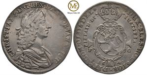 Speciedaler 1674 Christian V. Kv.1+
