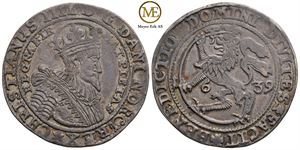 Speciedaler 1639 Christian IV. NMD40. Shou.2. Ex. Ragoczy. Kv. 1+/01