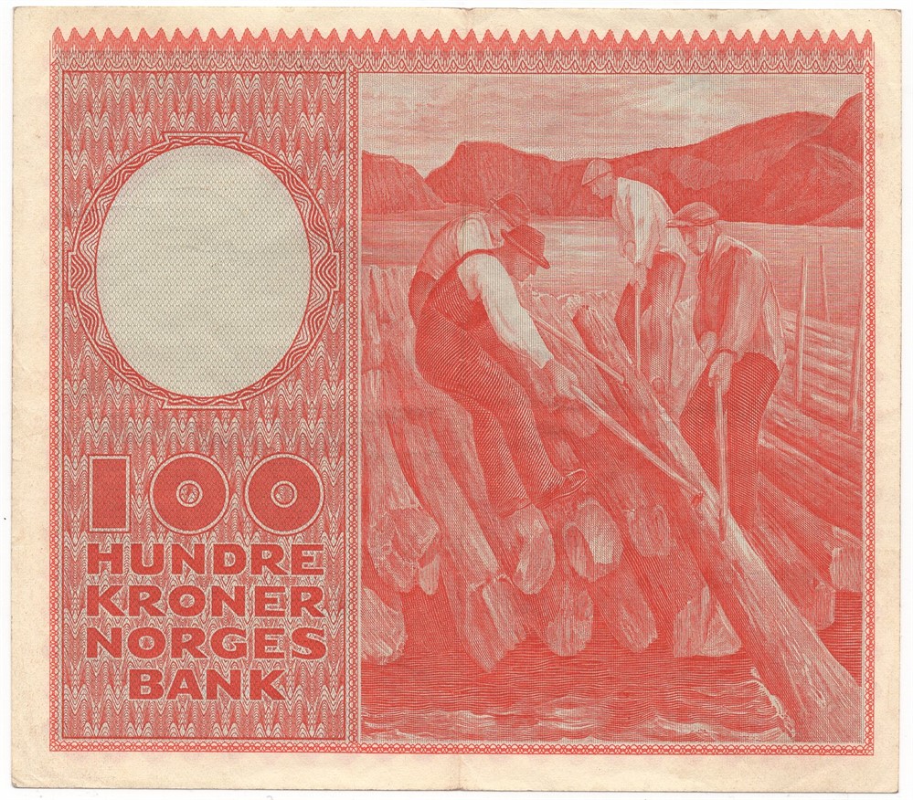 100 kroner 1960 H.1605682. Kv.1+