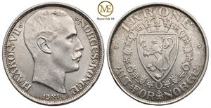 1 krone 1914 Haakon VII. Kv.0