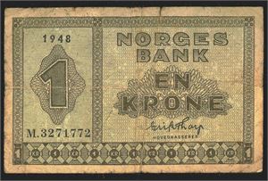 1 kr 1948 kv. 1-