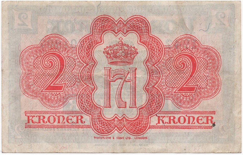2 kroner 1942 A.201807. Kv.1/1+
