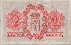 2 kroner 1942 A.201807. Kv.1/1+