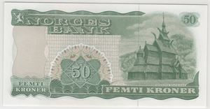50 kroner 1982 M. 68 hos PMG. Kv.0