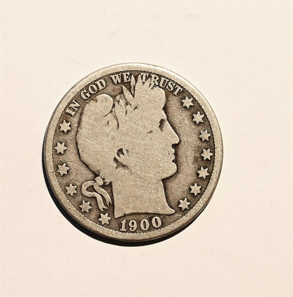 USA 1/2 dollar 1900 S kv. 1-