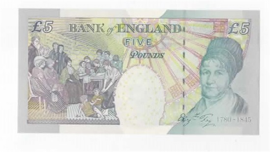 Storbritania 5 pounds 2014 kv. 0