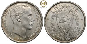 1 krone 1912 Haakon VII. Kv.0