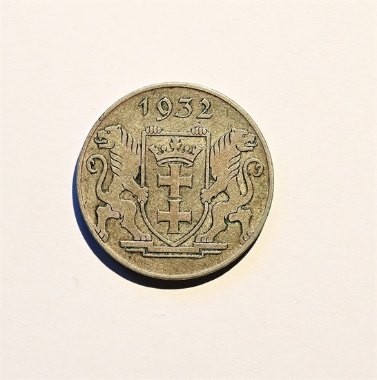 Danzig 2 gulden 1932 kv. 1+