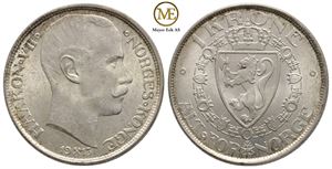 1 krone 1913 Haakon VII. Kv.0