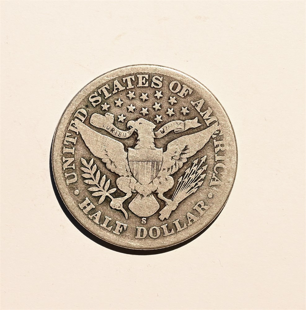 USA 1/2 dollar 1900 S kv. 1-