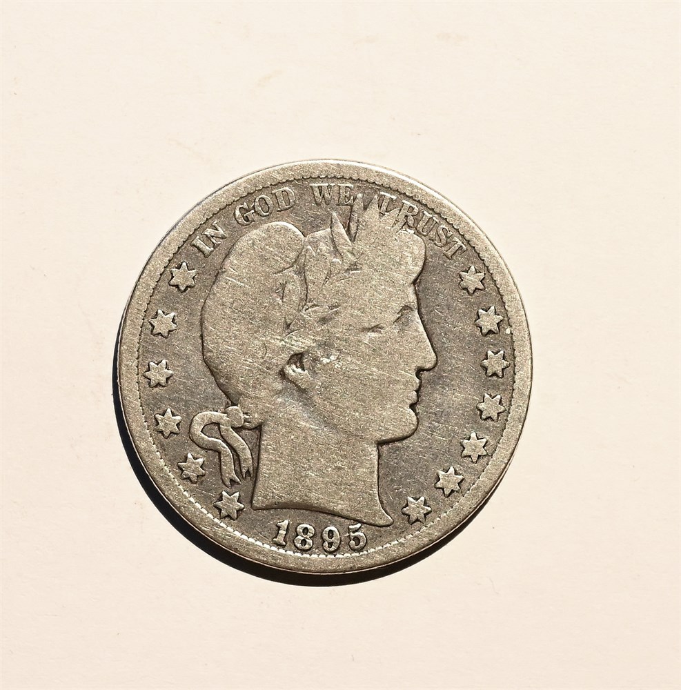 USA 1/2 dollar 1895 S kv. 1-