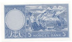 5 kroner 1962 J.5110693. Kv.0