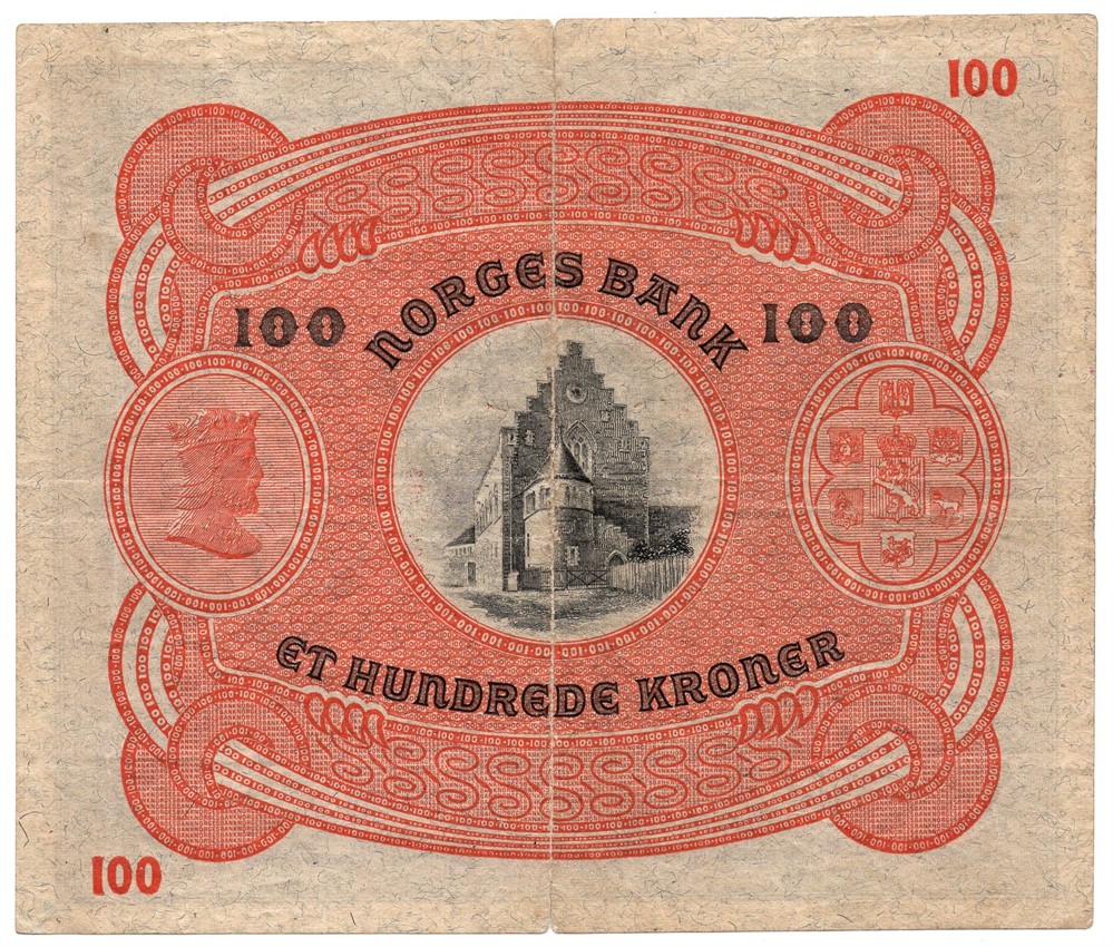 100 kroner 1931 A.9021784. Kv.1/1+