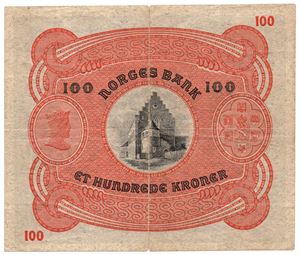 100 kroner 1931 A.9021784. Kv.1/1+