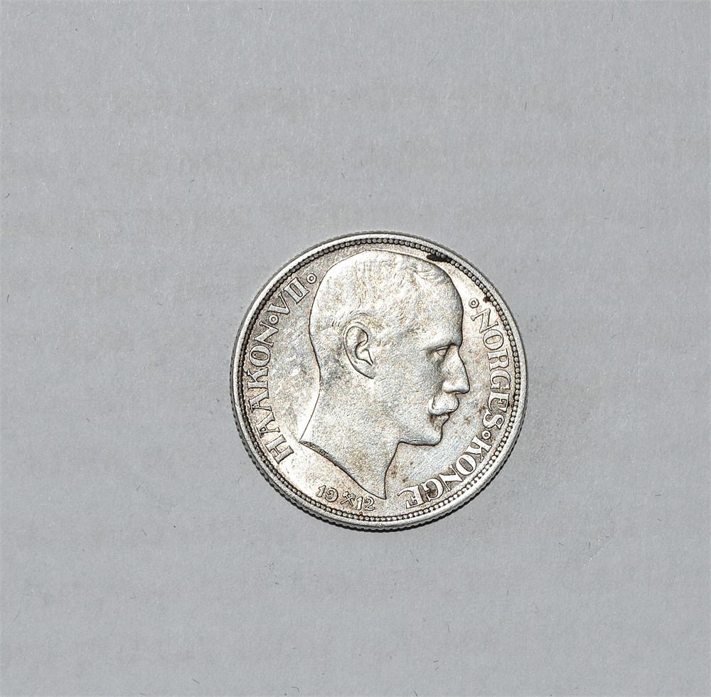 Norge 1 krone 1912 kv. 1/1+
