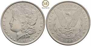 Morgan dollar 1878. Kv.0/01